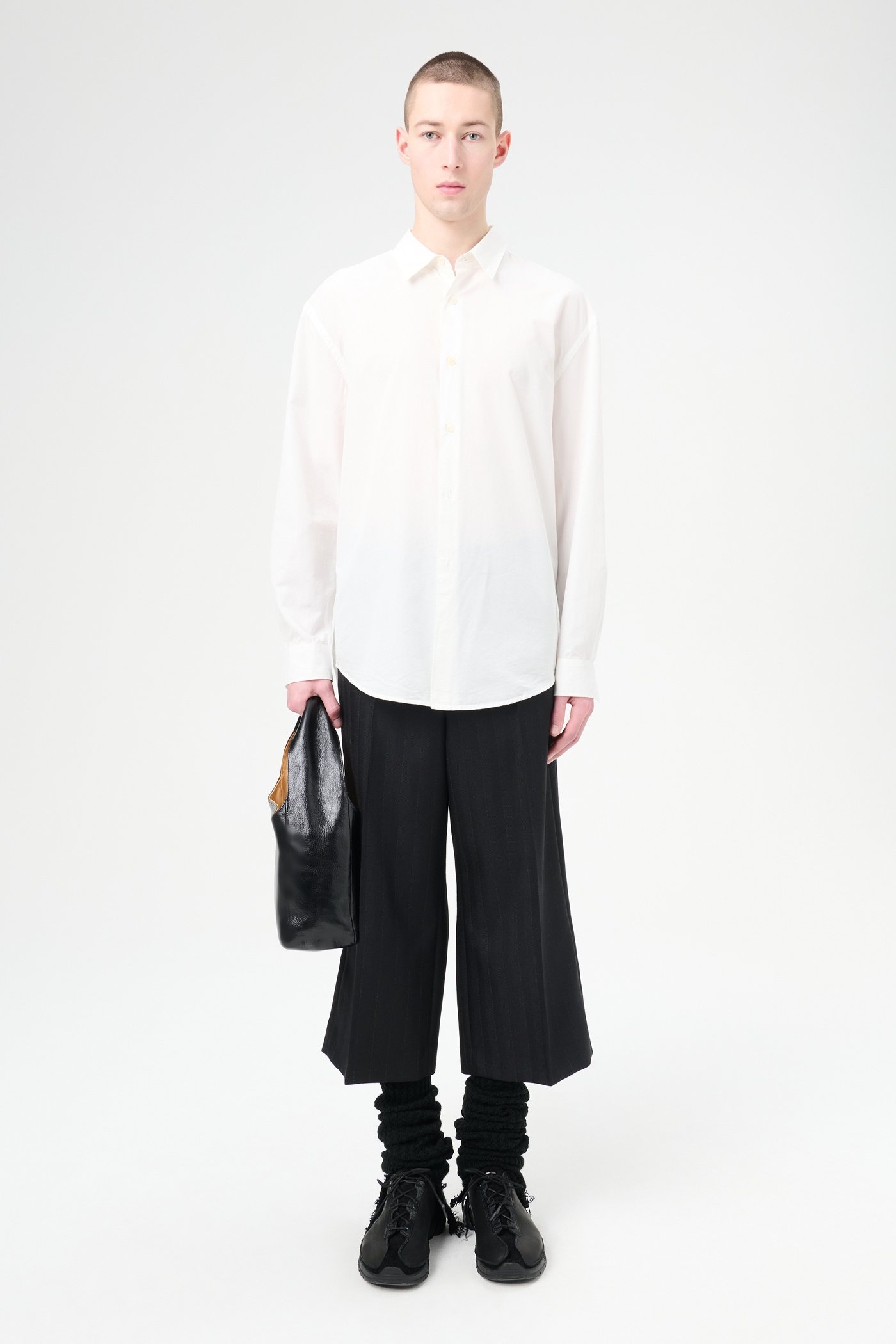 Formal Shirt White Peached Cupro Poplin - 2