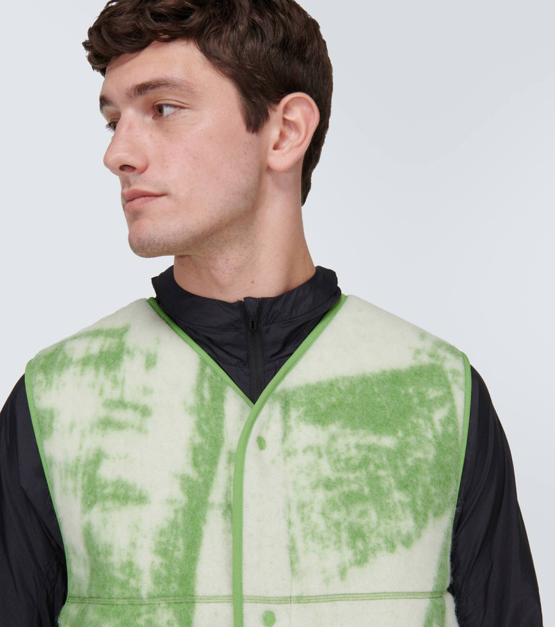 Wool-bend fleece vest 5