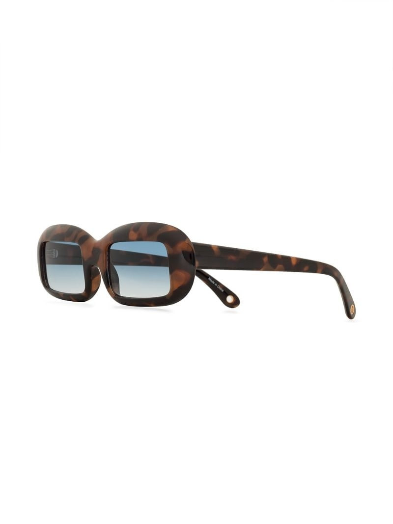 Cult Gaia Terra tortoiseshell sunglasses outlook