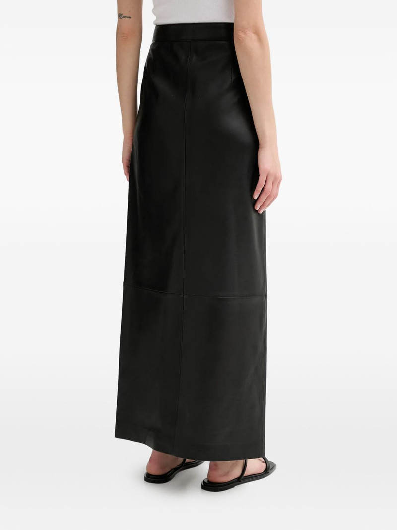 slit-detail maxi skirt 4