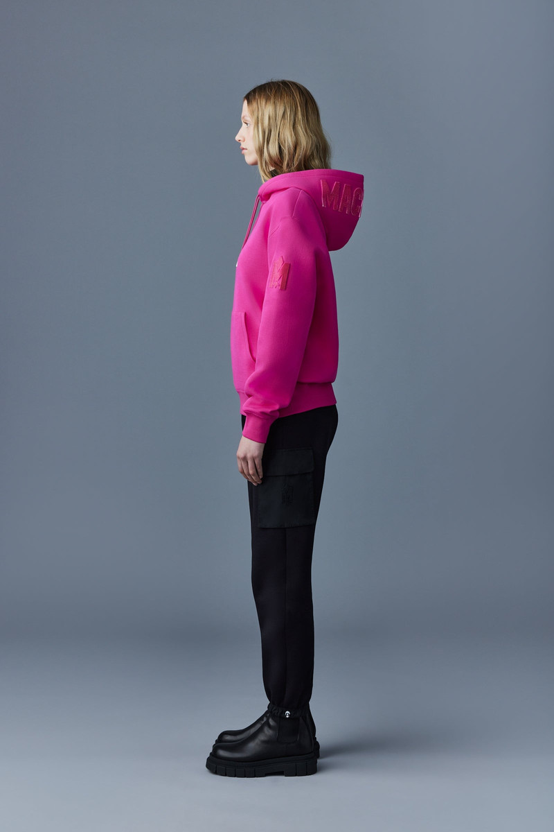 KRYS hoodie with velvet embroidery 3