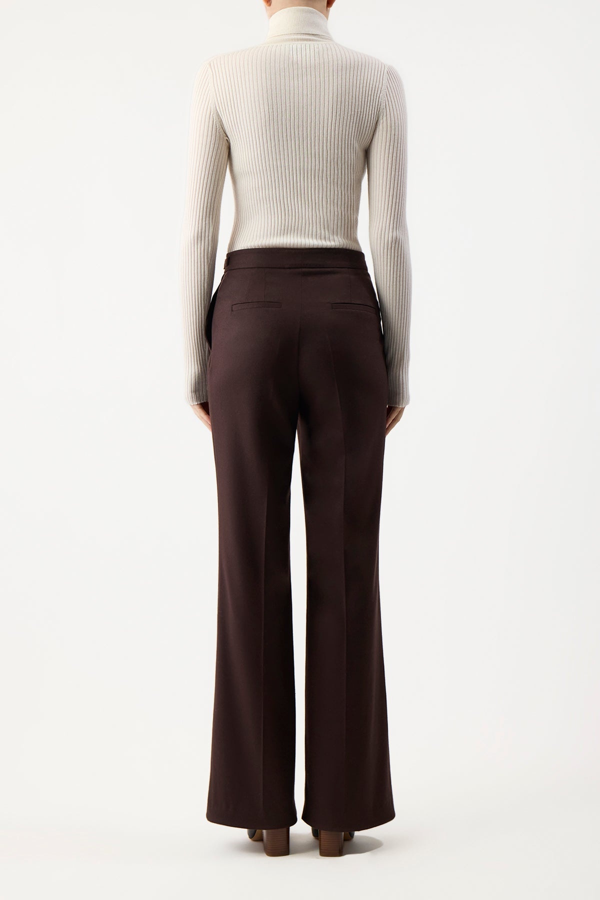 Peppe Turtleneck in Silk Cashmere - 4