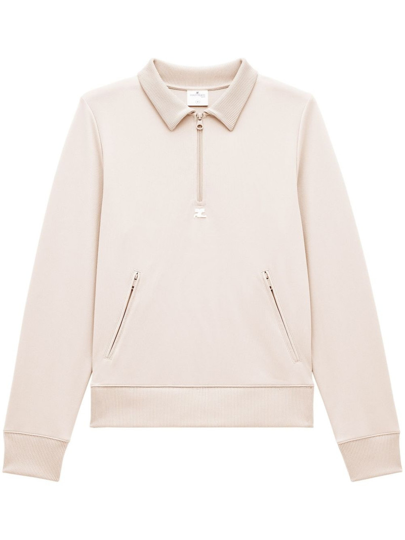 zipped polo shirt 1