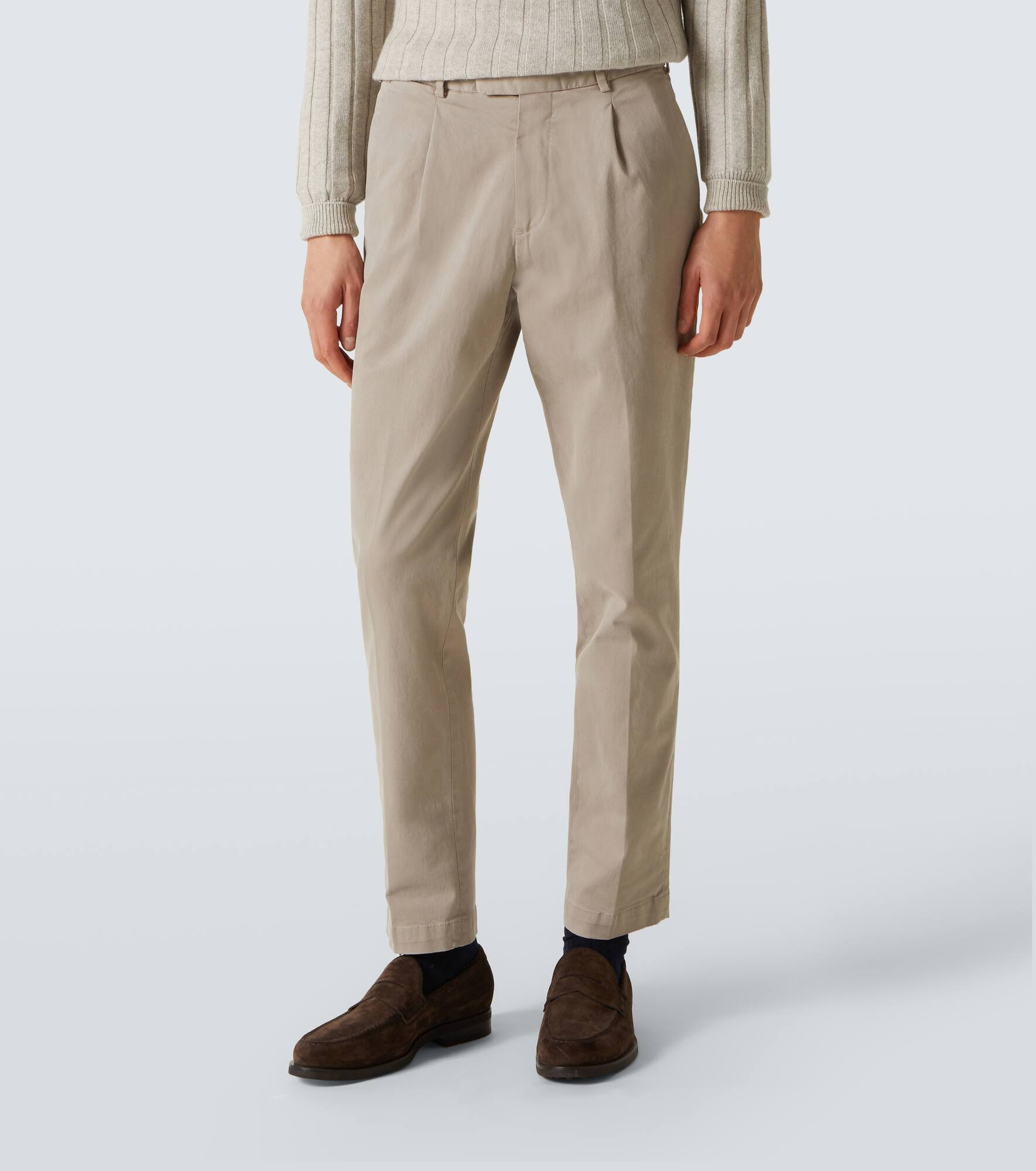 Cotton straight pants - 3