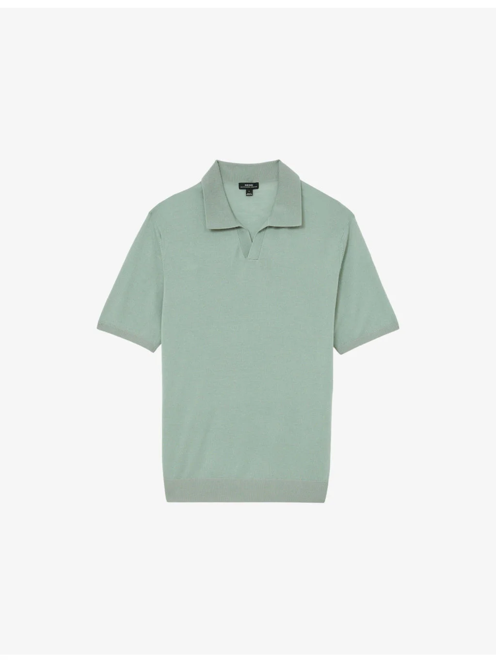 Rook Open-Collar Merino Wool Polo Shirt - 1