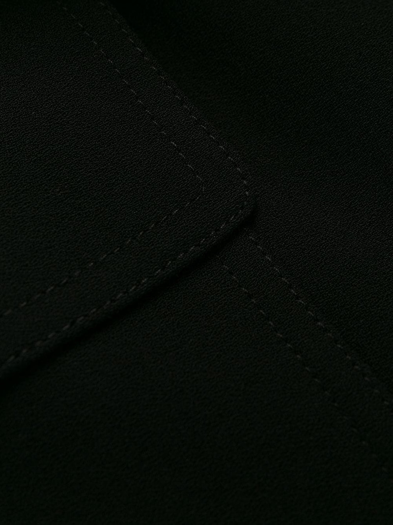 single-breasted belted coat 7