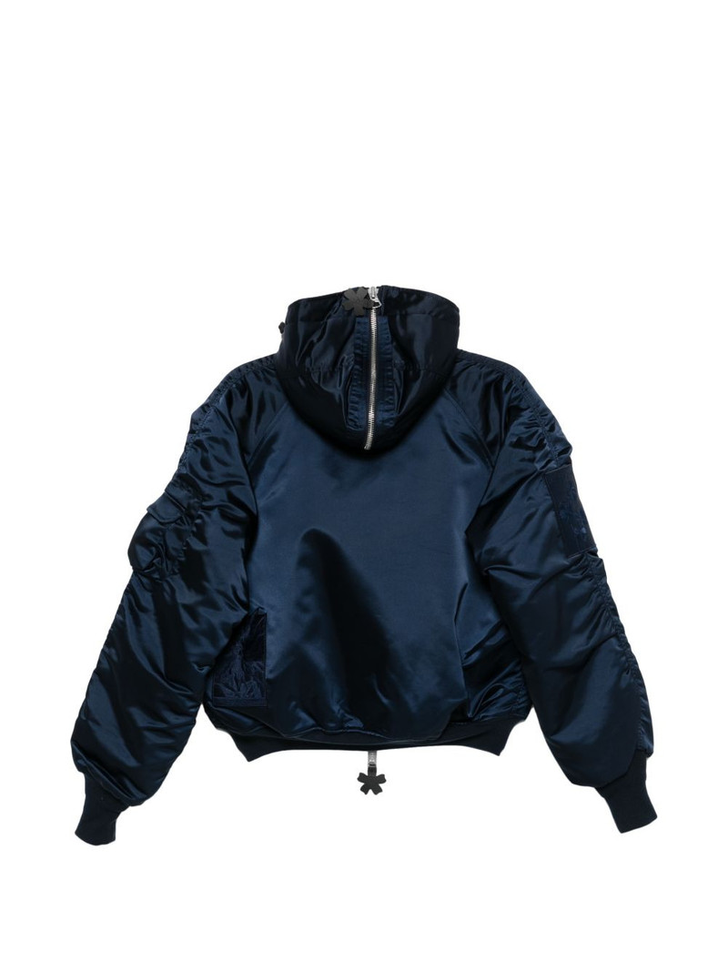 ALPHA INDUSTRIES x Cecile Bahnsen N-2B hooded jacket outlook