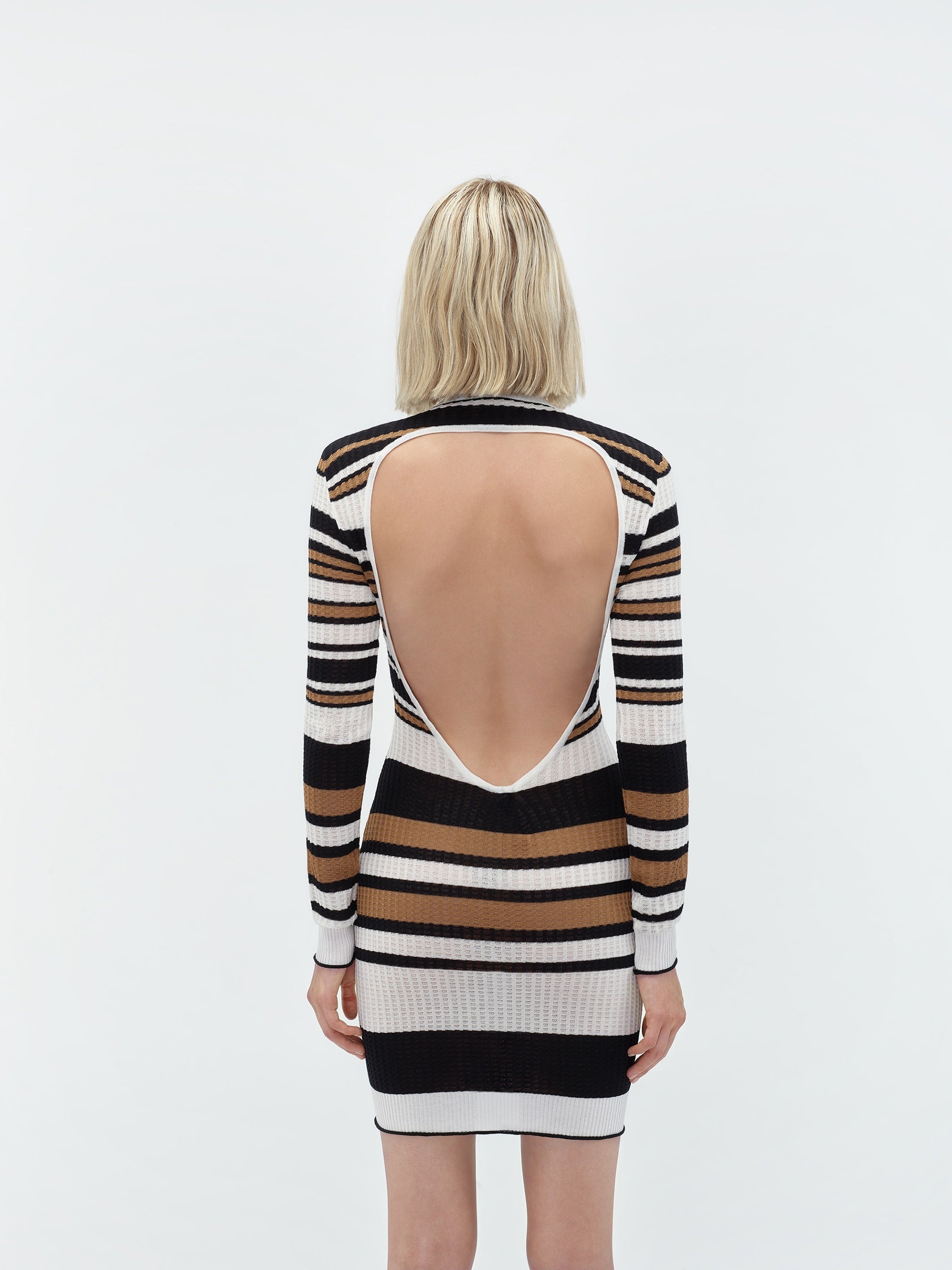 VERTICAL AMIRI STRIPED DRESS - 5