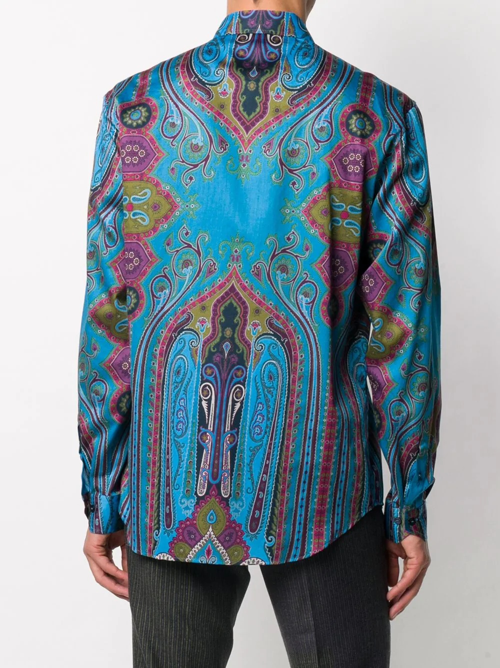 paisley-print shirt - 4