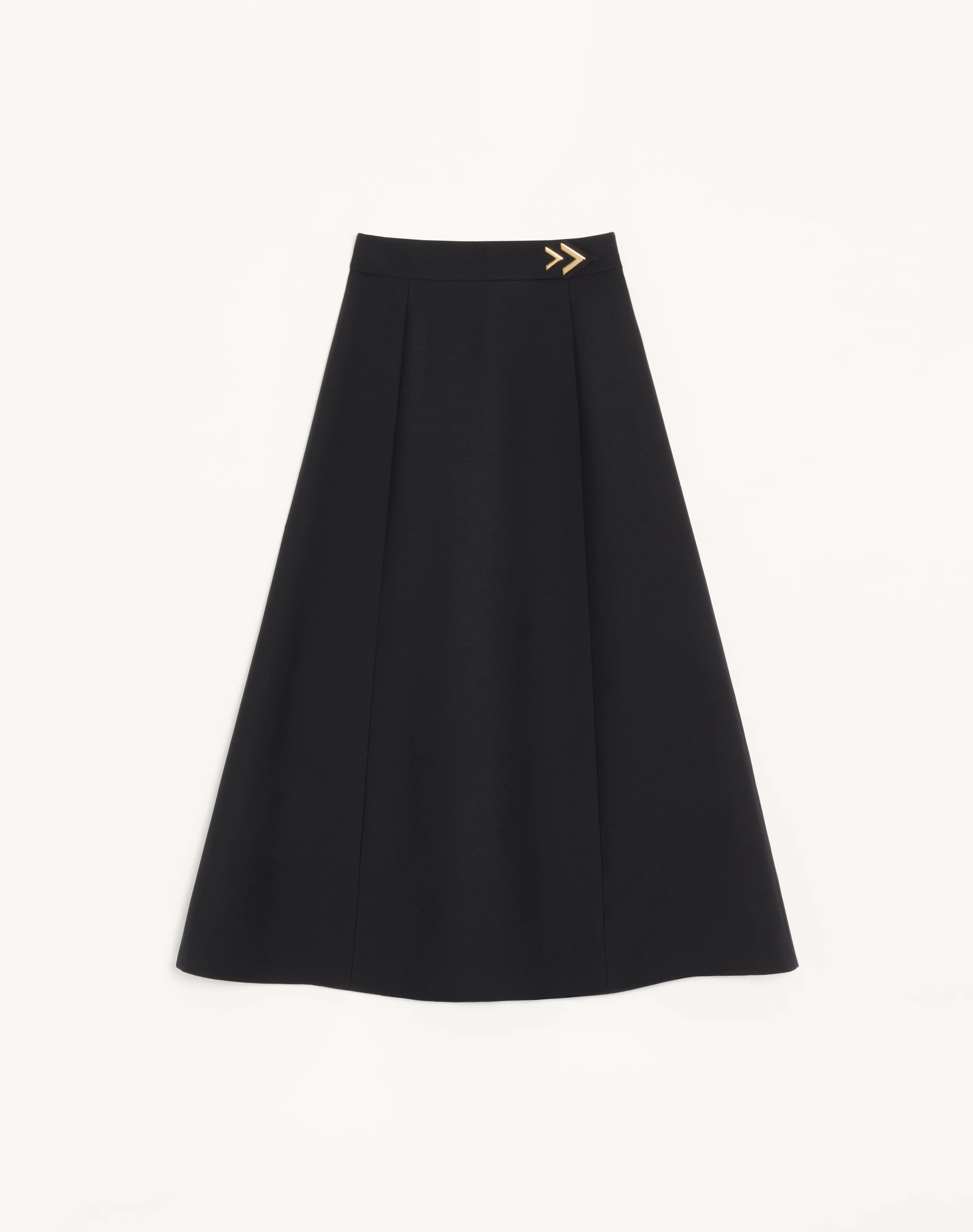 CREPE COUTURE MIDI SKIRT - 1