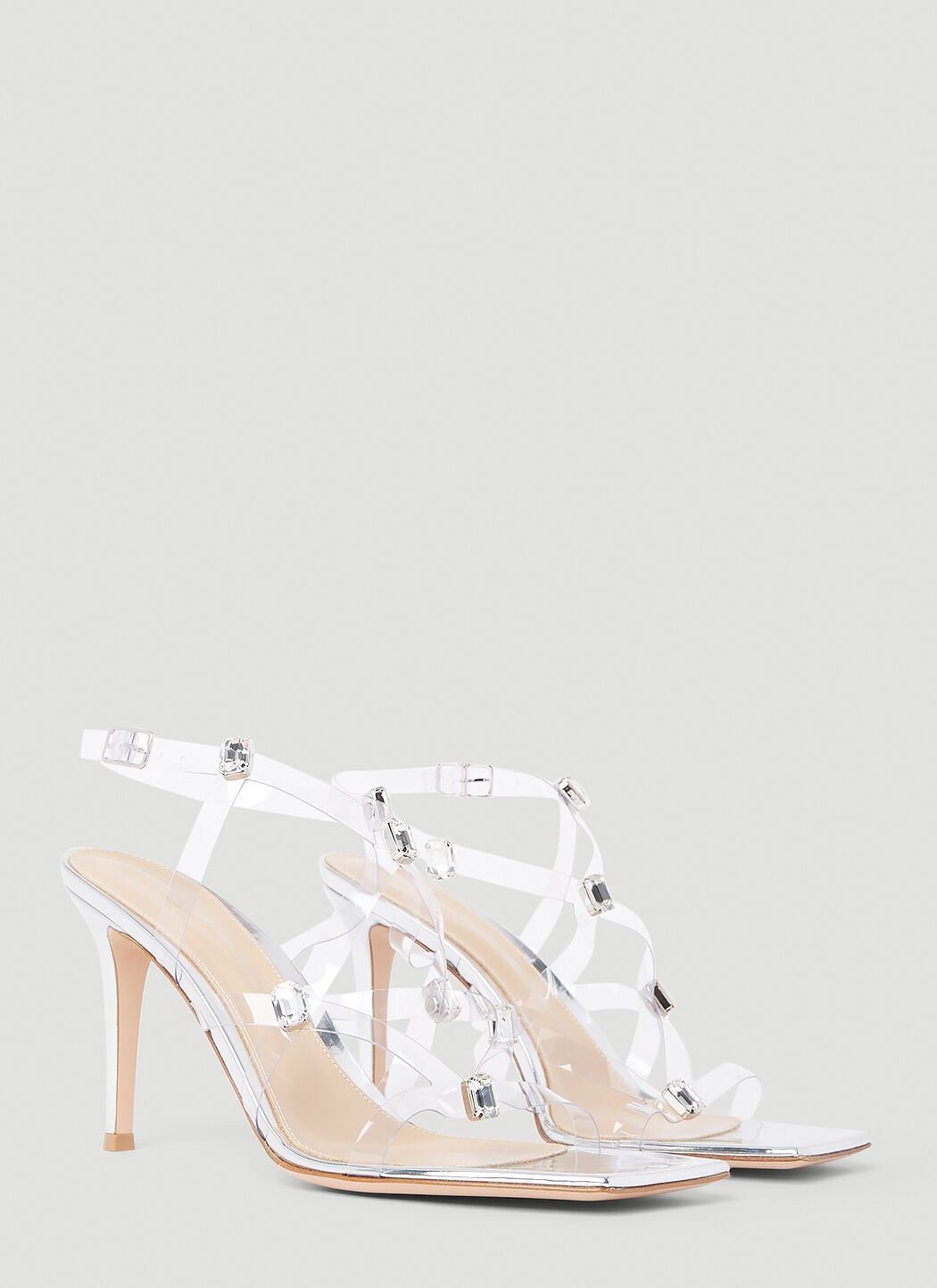 Embellished Strappy Sandals - 2