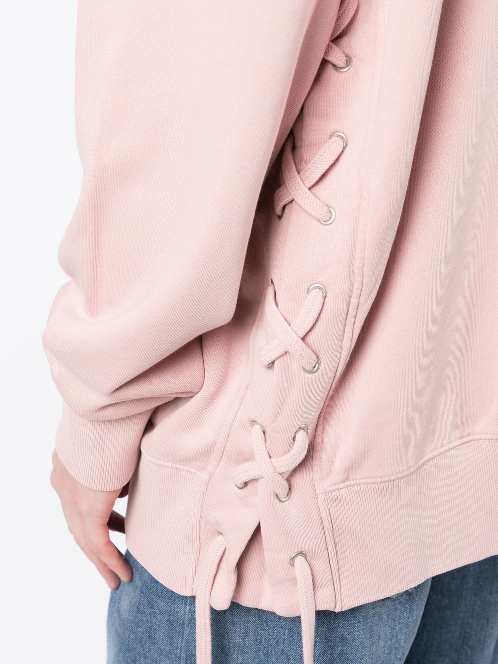 logo-print zip-up hoodie - 5