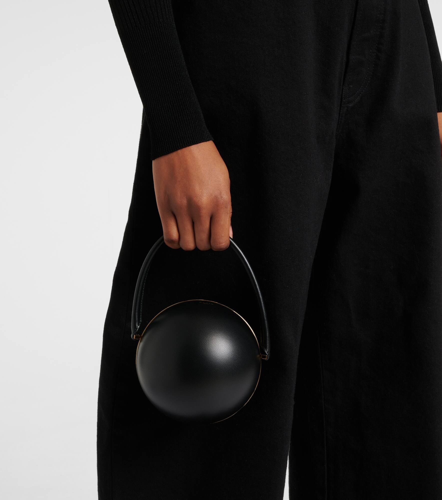 Sphere leather tote bag - 2