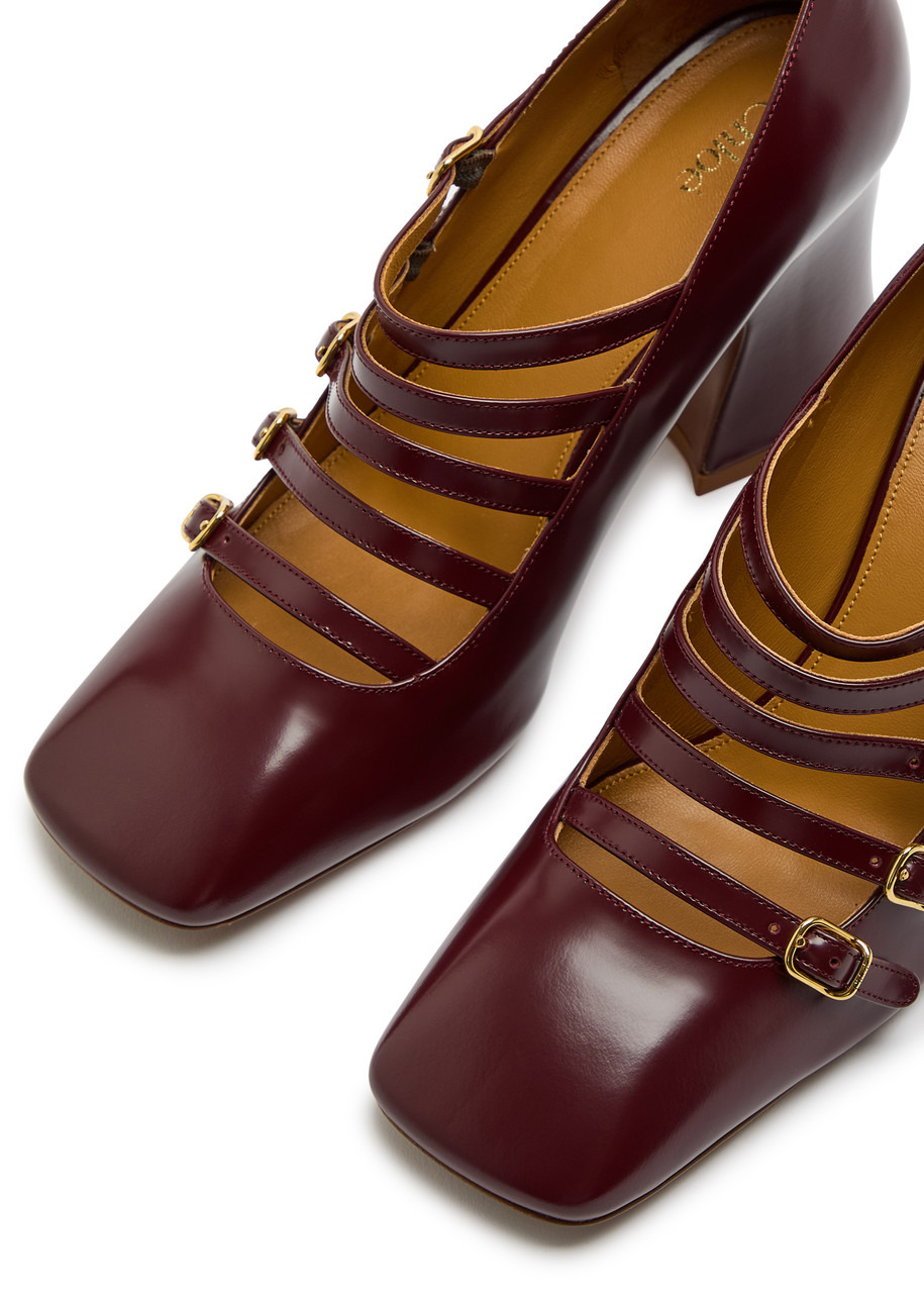 Chloe Janis 80 Multi-strap Leather Pumps - 3