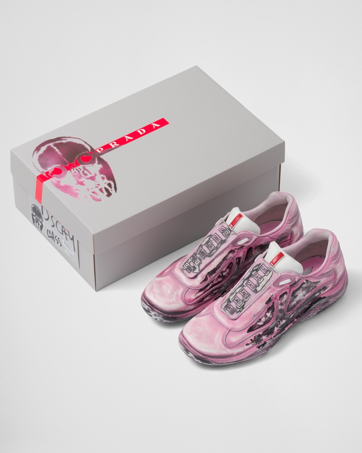 Cass x Prada America's Cup "D3cay" sneakers - 9