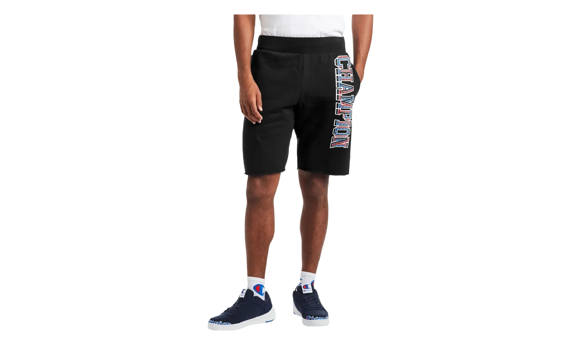 10" Reverse Weave Cutoff 3-D Logo Shorts "C-Life" 89597 586528 001 - 1