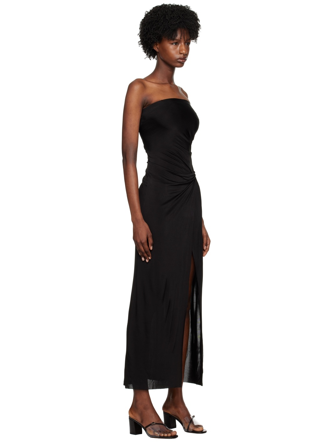 Black Petra Maxi Dress - 2