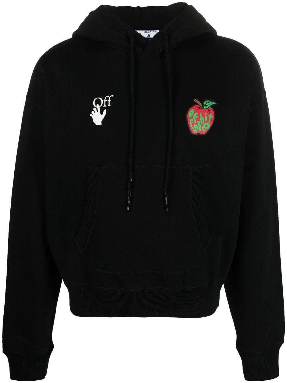 Apple Over flatlock hoodie - 1