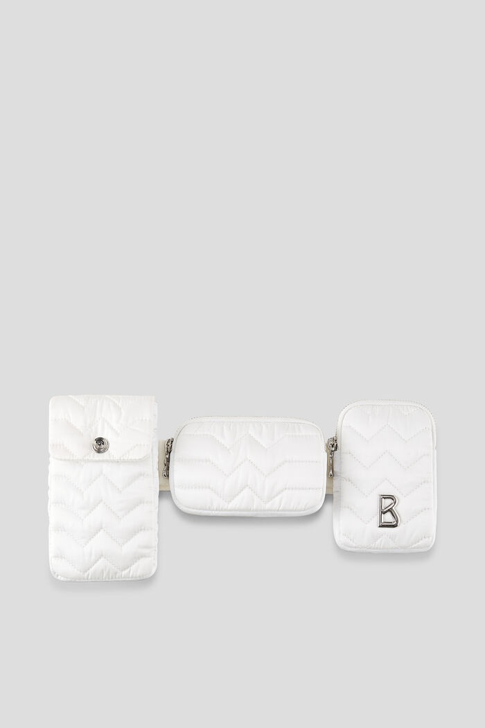 Meribel Enja Multipocket belt bag in White - 1