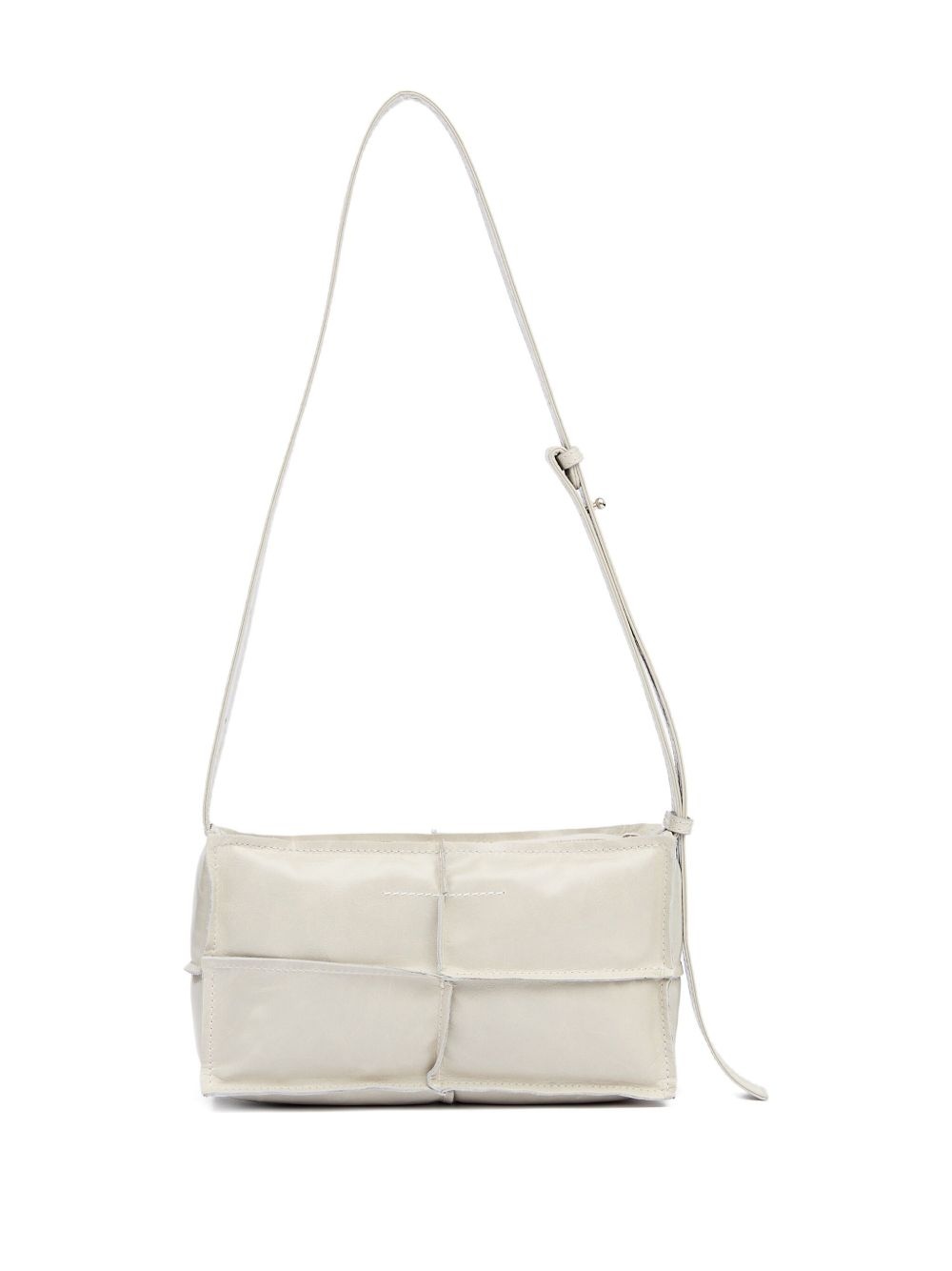 logo-plaque shoulder bag - 4