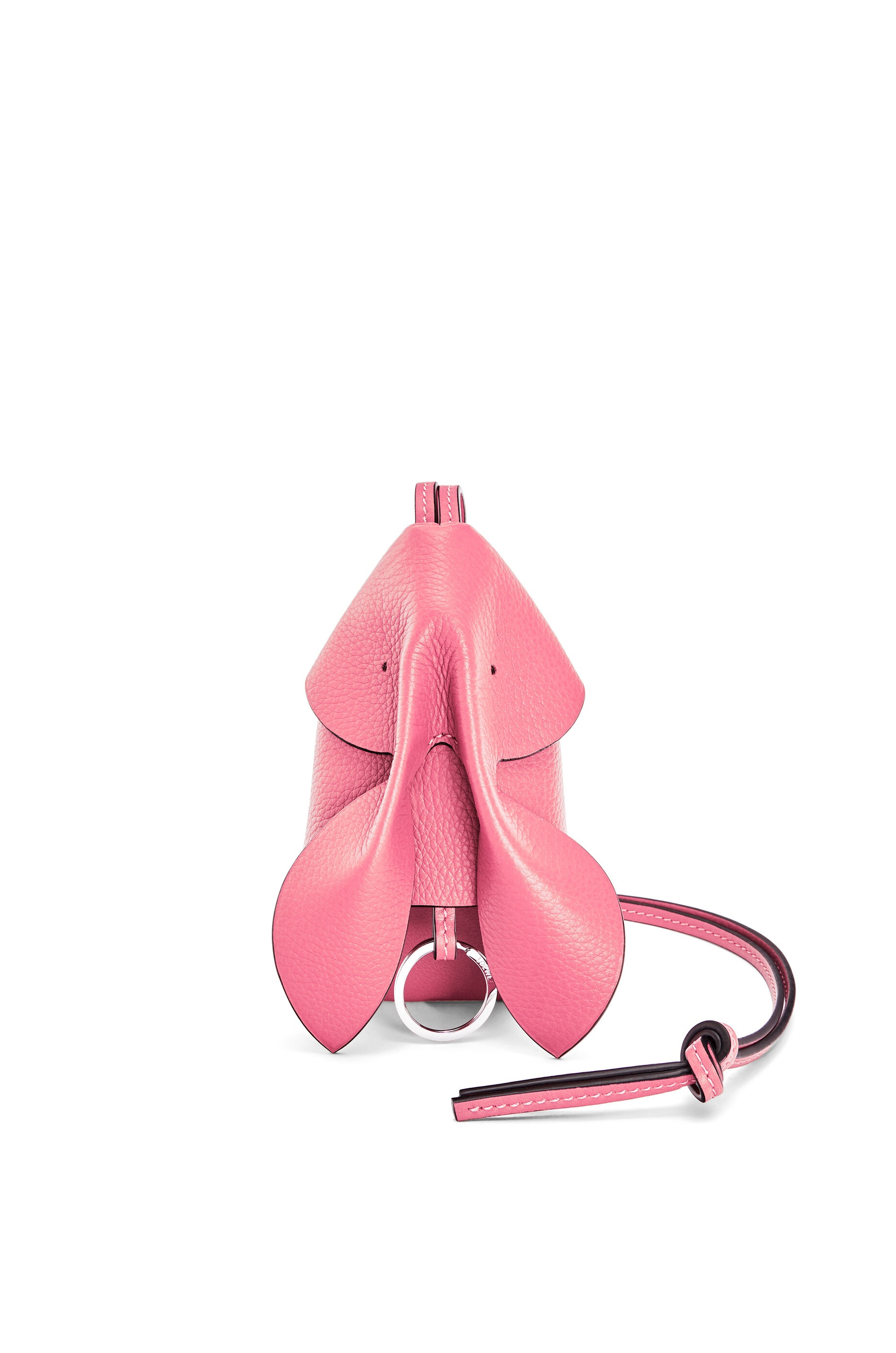 Bunny key cardholder in grained calfskin - 1