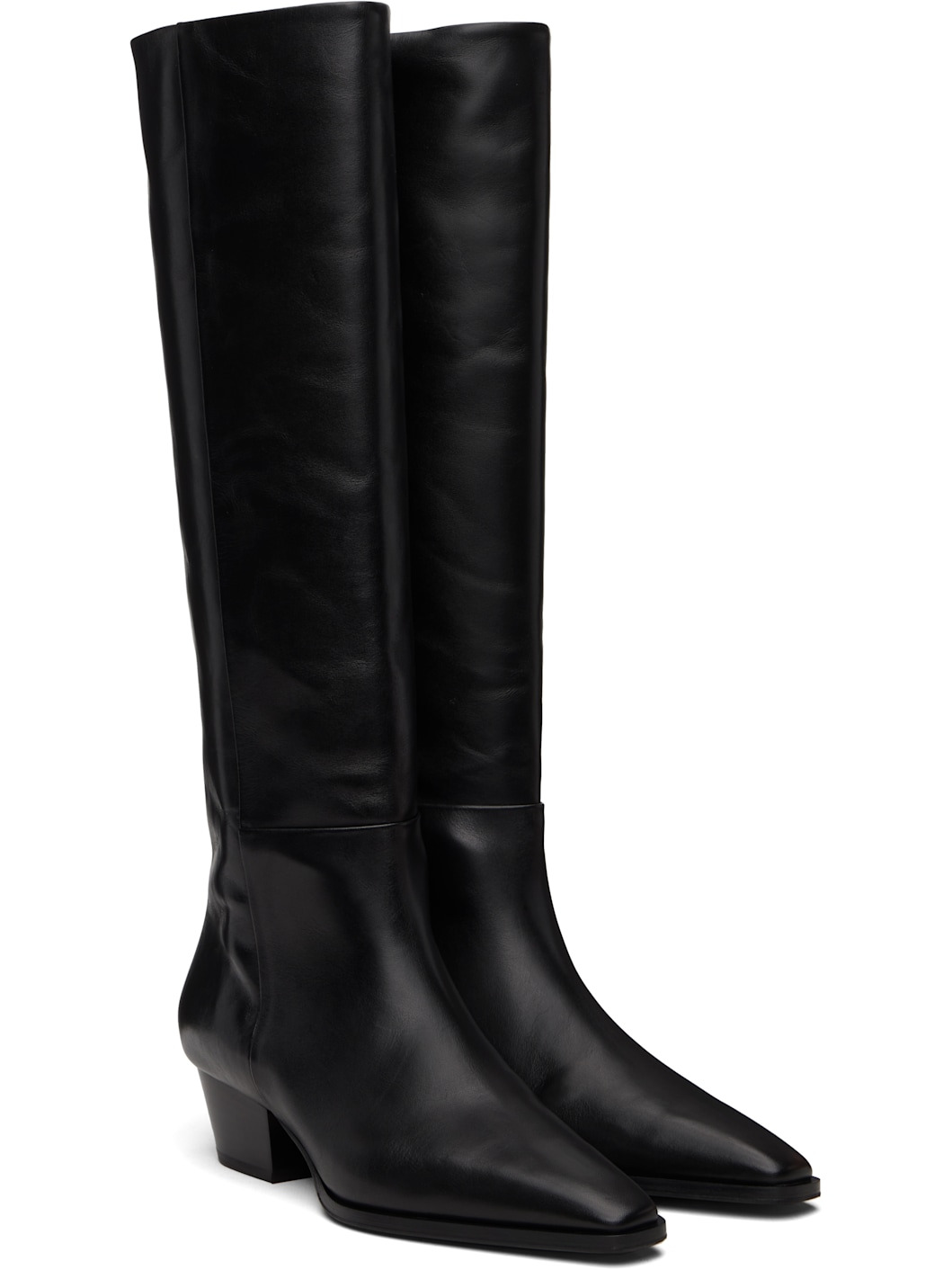 Black Medea Tall Boots - 4