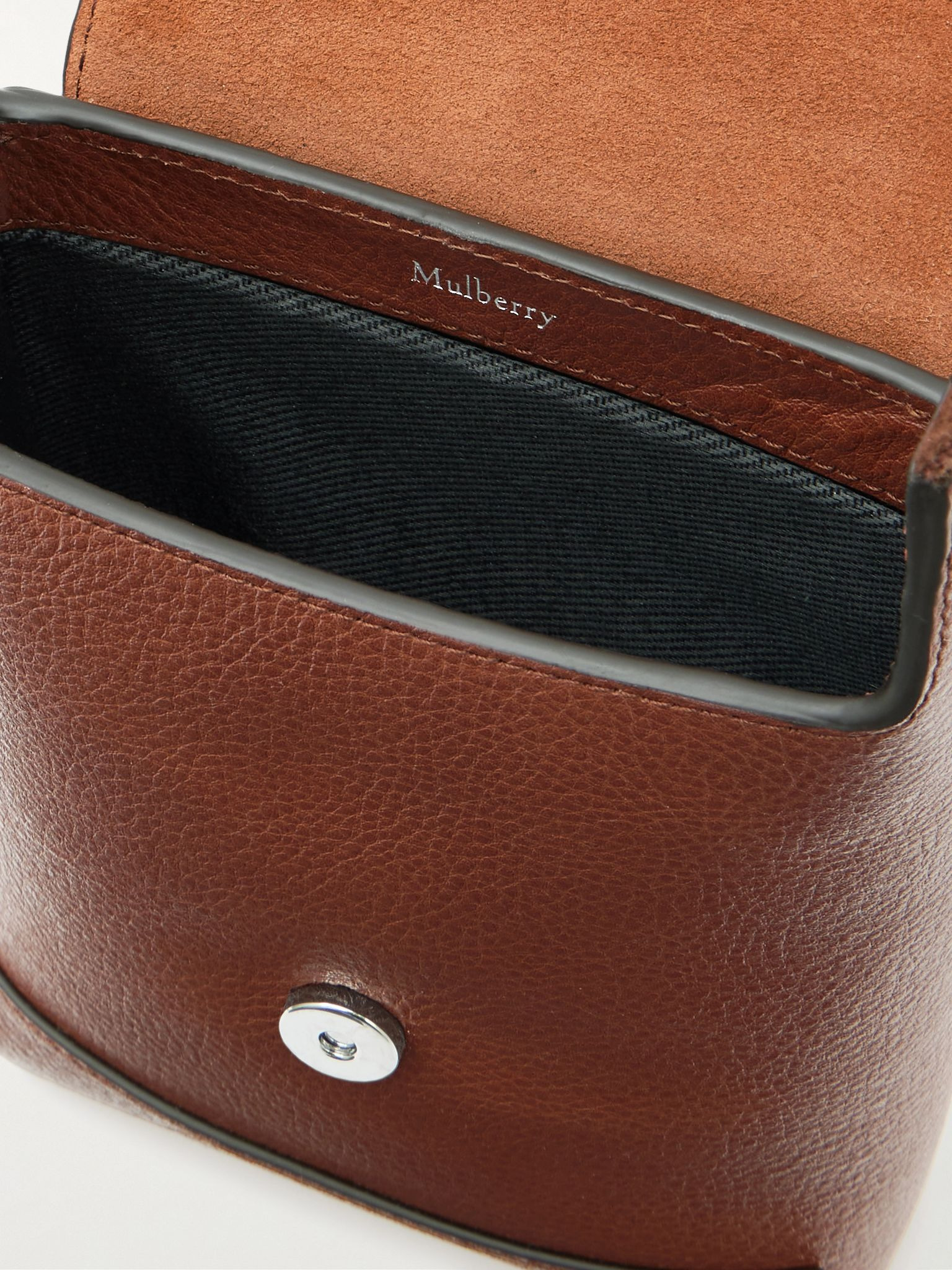 Chiltern Full-Grain Legacy NVT Leather Phone Pouch Tan - 5