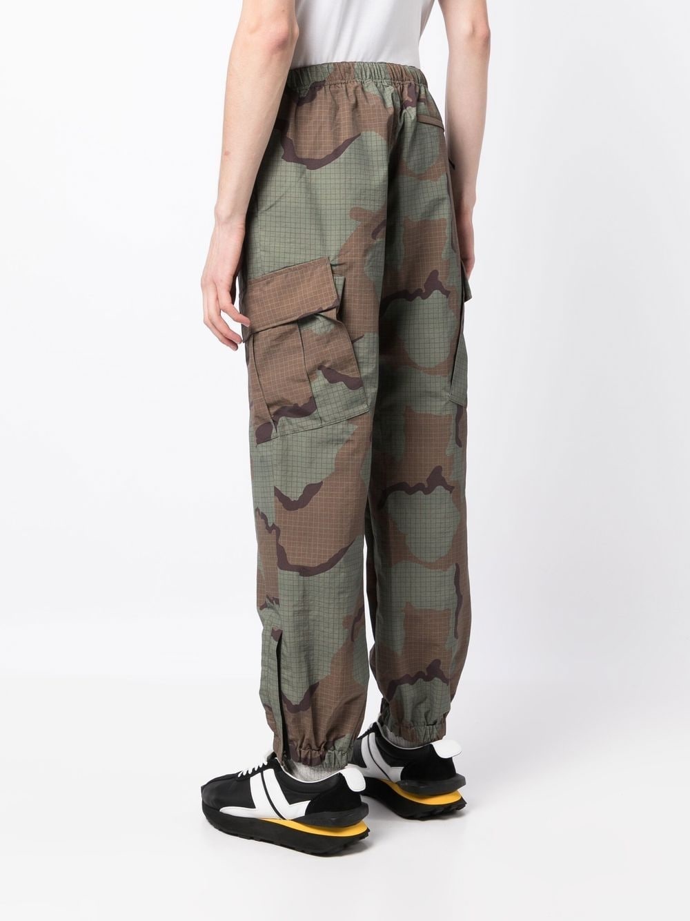 camouflage-print jogger pants - 4