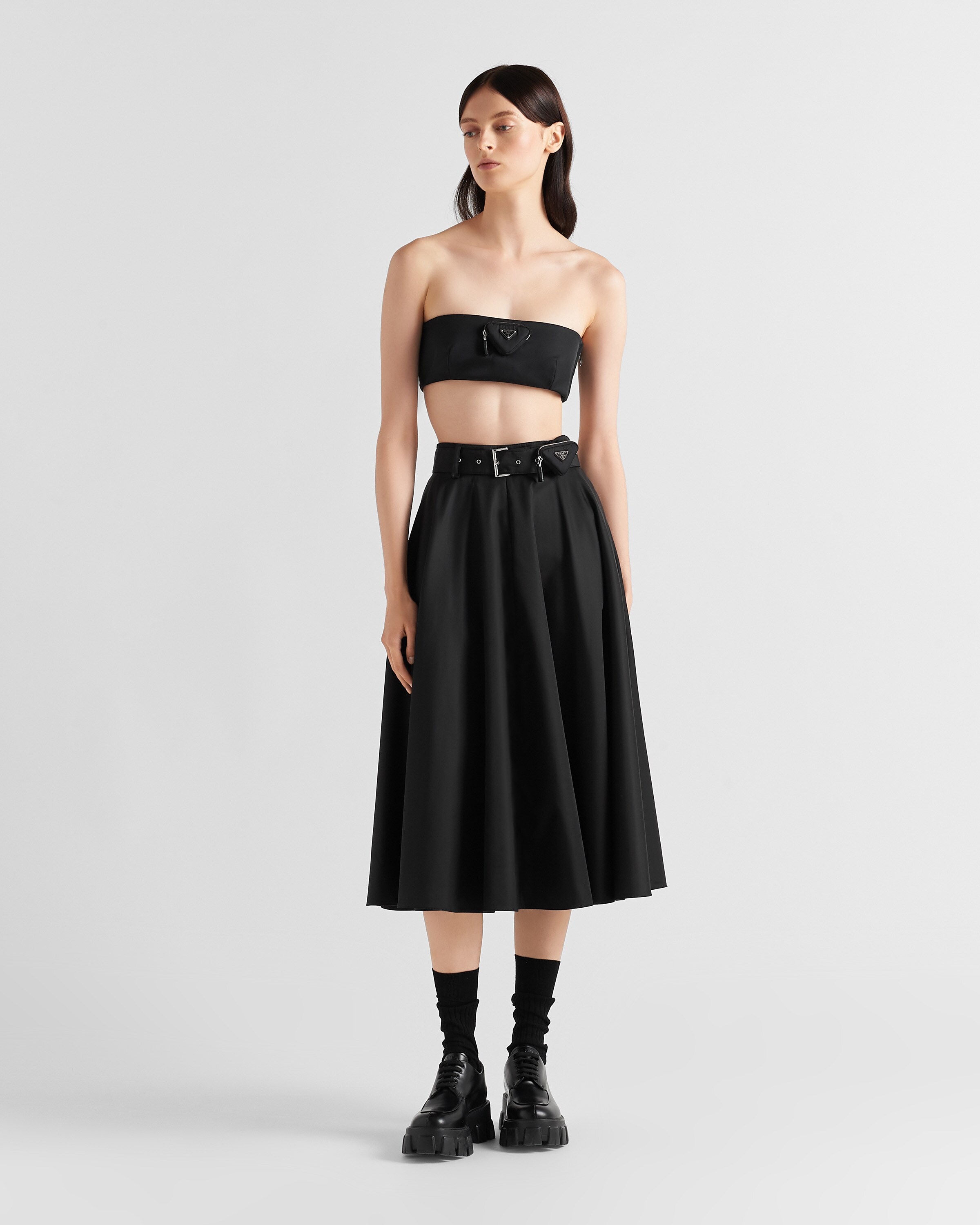 Re-Nylon bandeau bra - 2