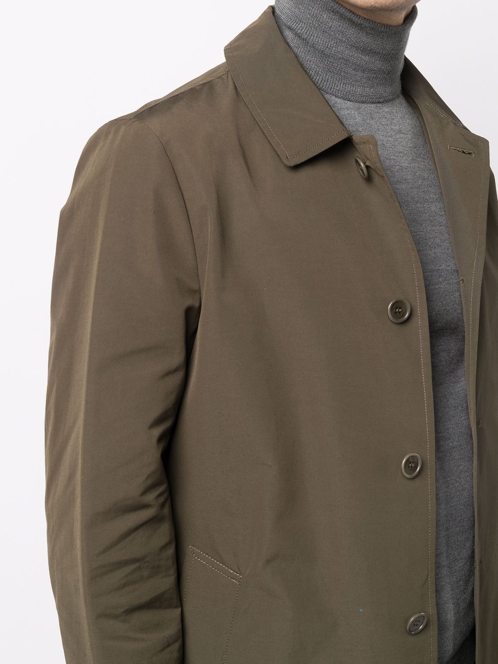 Lemon water-repellent raincoat - 5