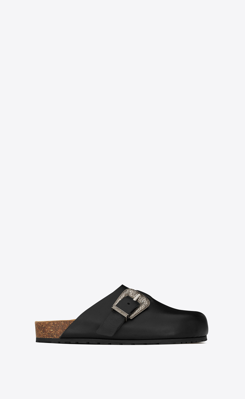 nichols clogs in smooth leather - 1