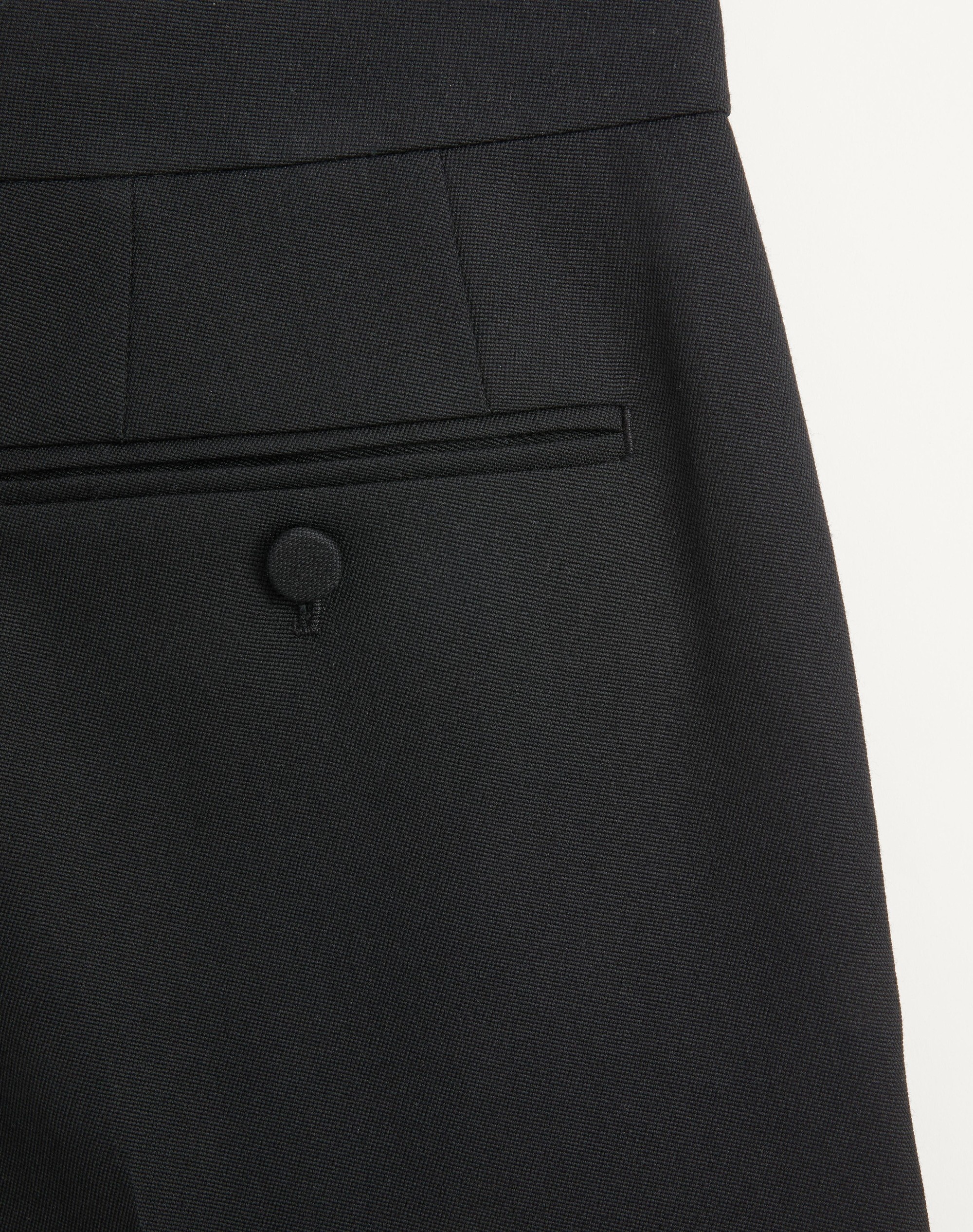 GRAIN DE POUDRE WOOL PANTS - 7