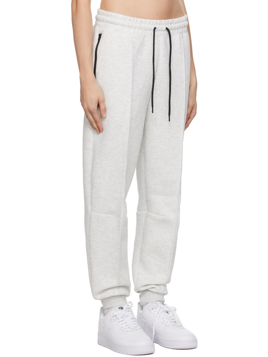 Gray Double-Faced Lounge Pants - 2