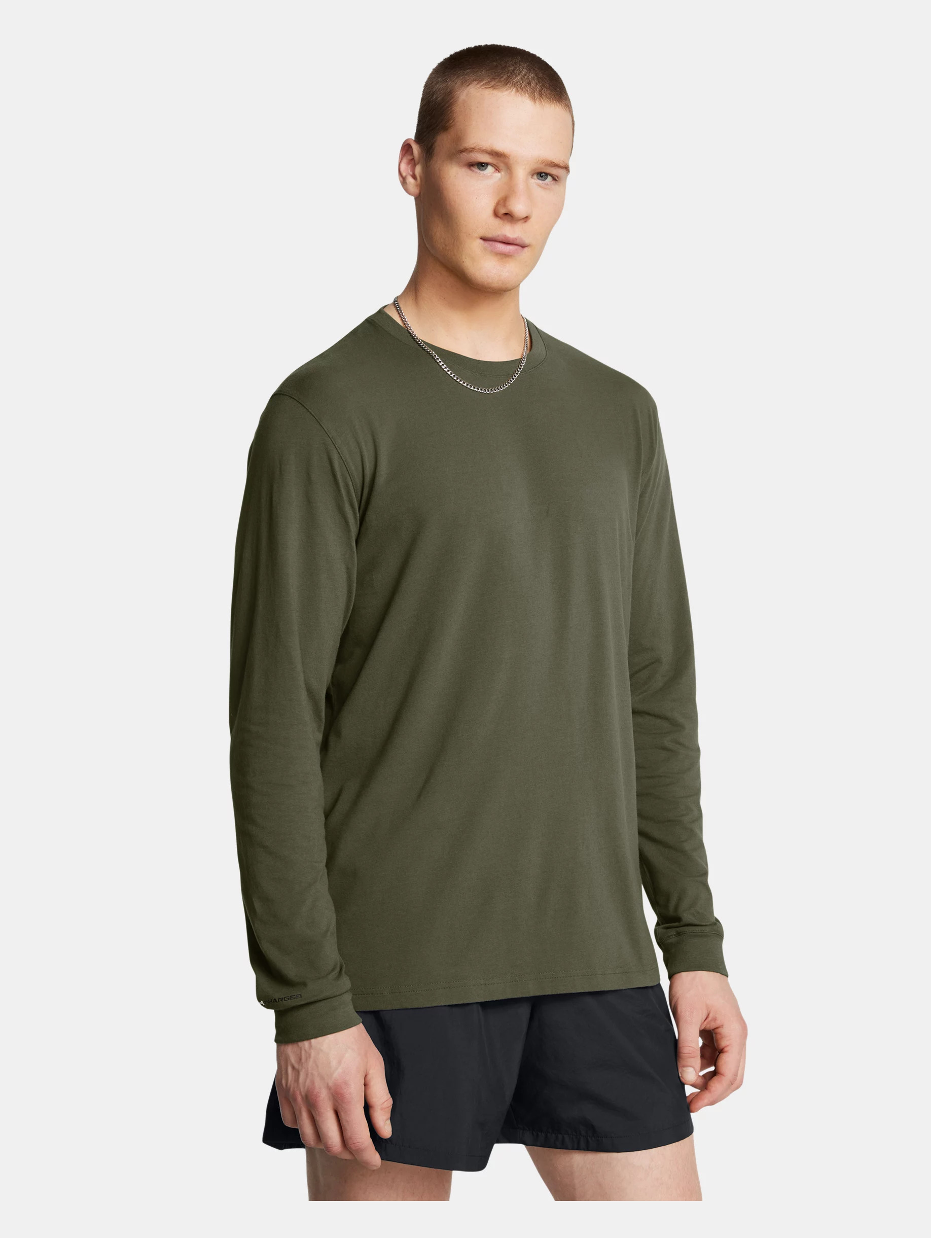 Men's UA Icon Charged Cotton® Long Sleeve - 2