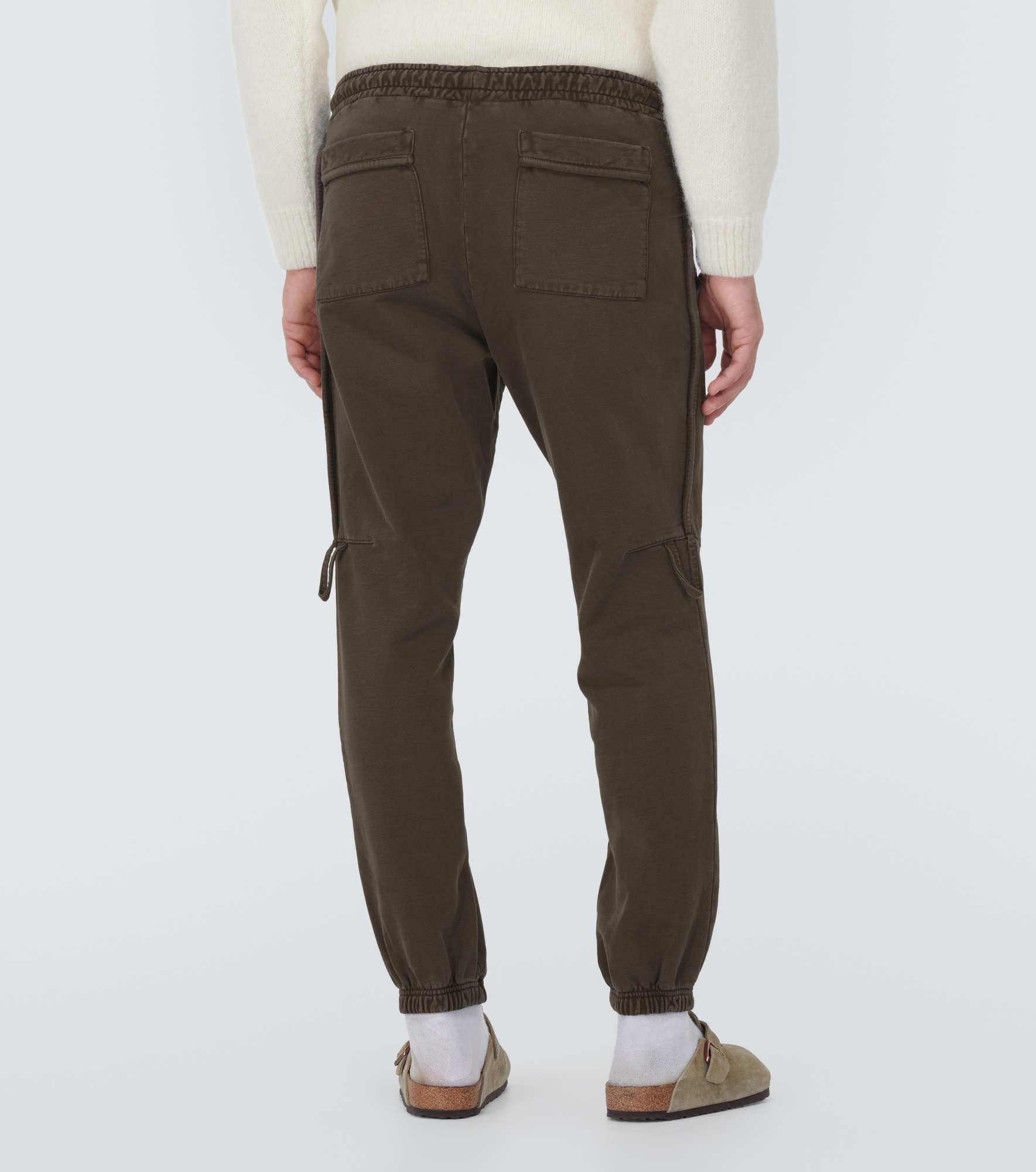 Le Jogging Camargue cotton fleece sweatpants - 4