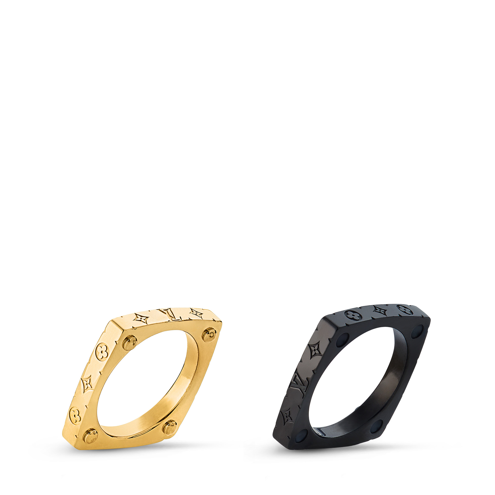 Monogram Bold Rings - 2