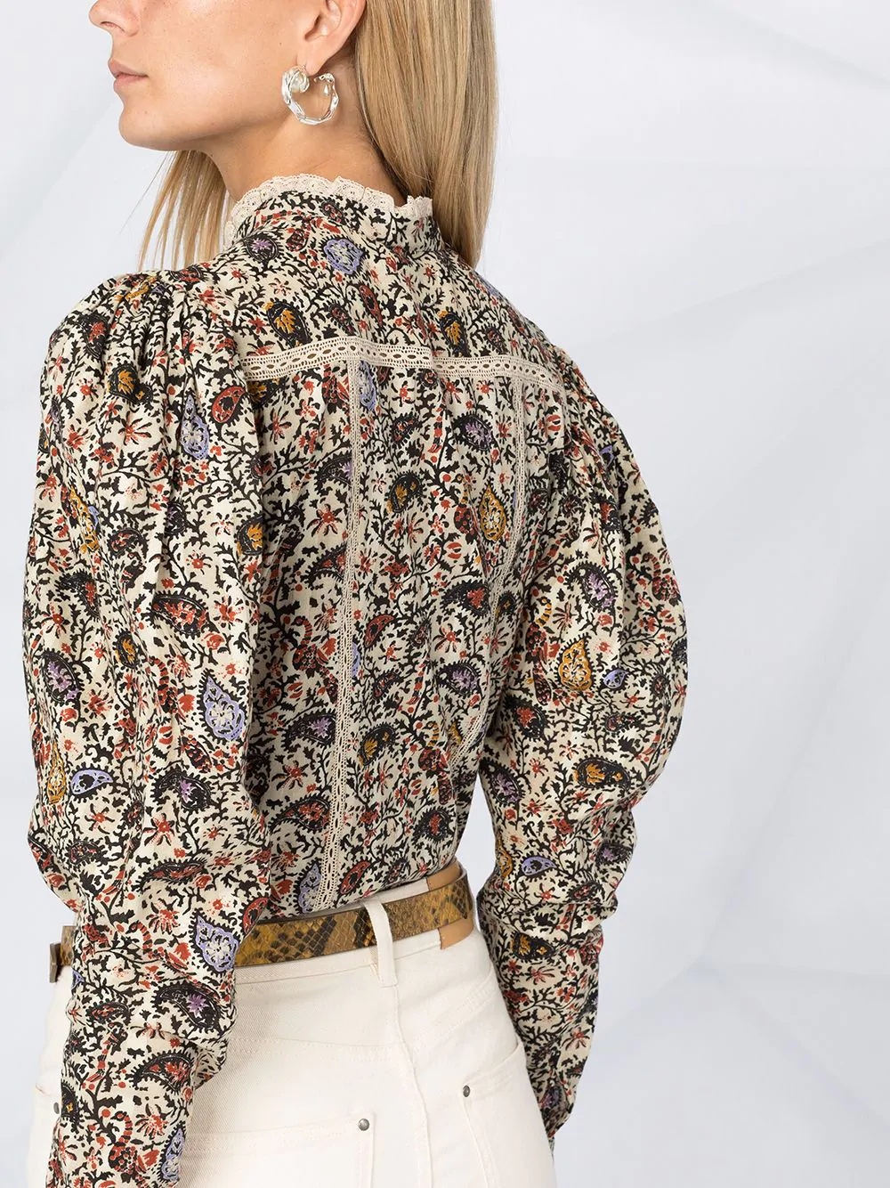 reafi floral blouse - 3