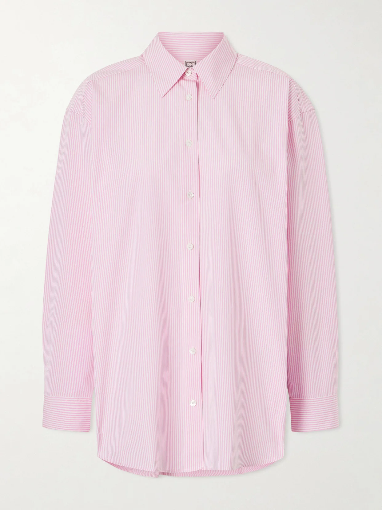 Striped Organic Cotton-poplin Shirt - 1