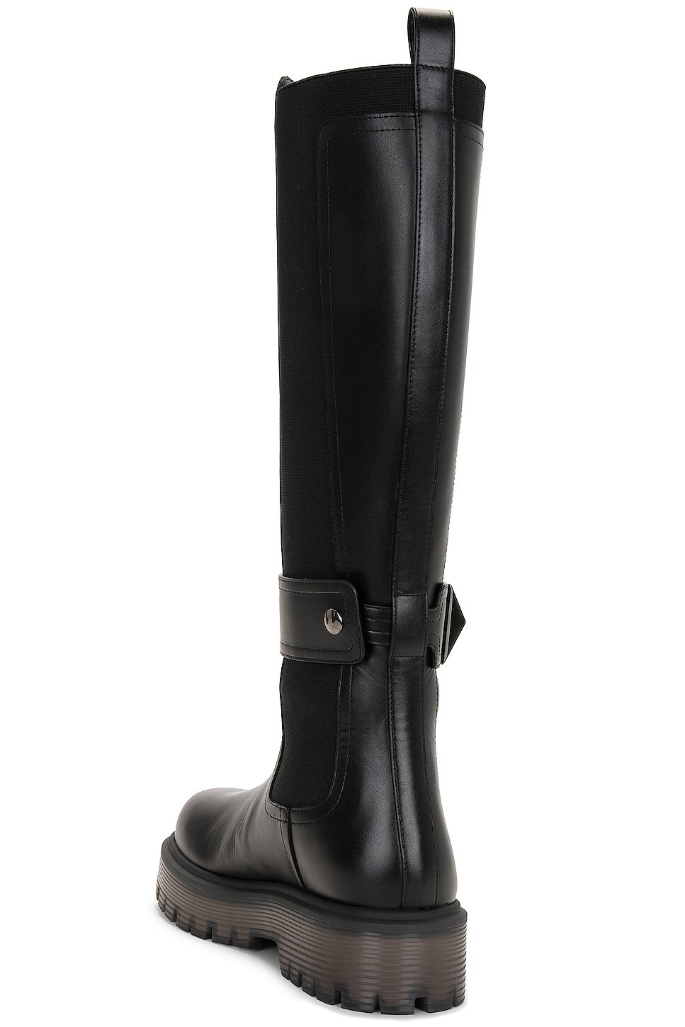 One Stud Boot in Black - 3