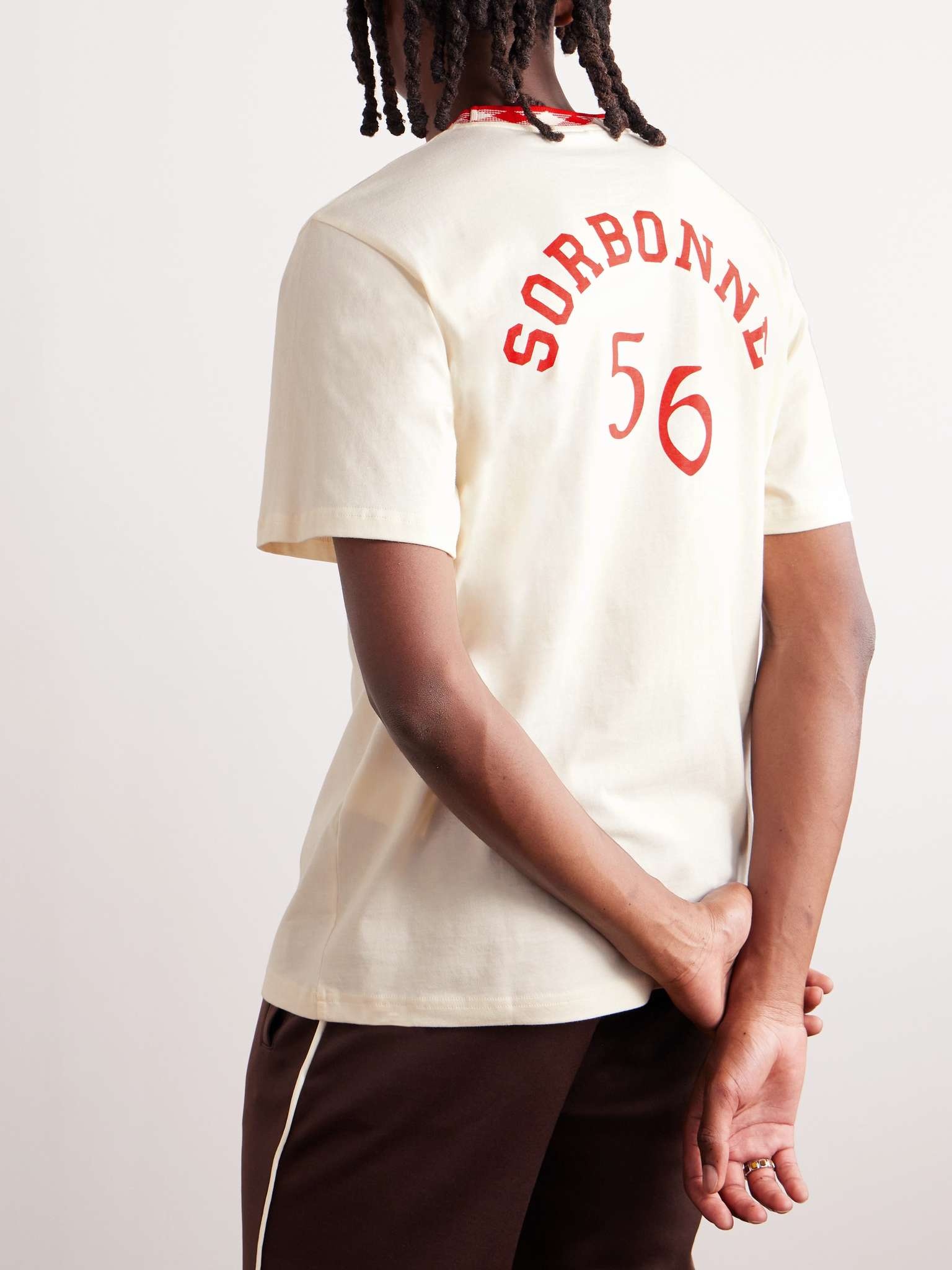 Logo-Embroidered Printed Organic Cotton-Jersey T-Shirt - 3