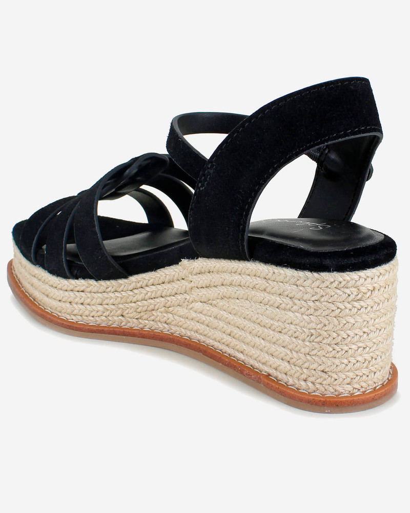 Dallas Wedge in Black 4