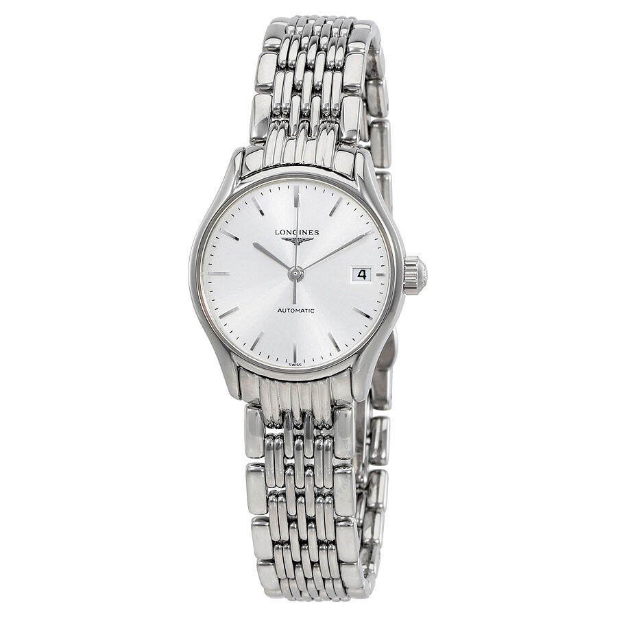 Longines Lyre Automatic Silver Dial Ladies Watch L43604726 - 1