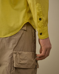 Tシャツ・カットソー C.P. Company CAMICIA IN MUSSOLA 1 TASCA PETTO C.P. Company Light Mussola Shirt | REVERSIBLE