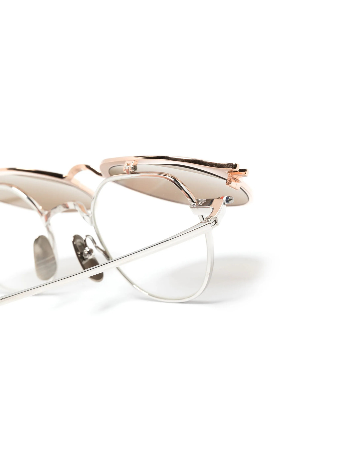 Titanium Round Clip On Sunglasses - 3