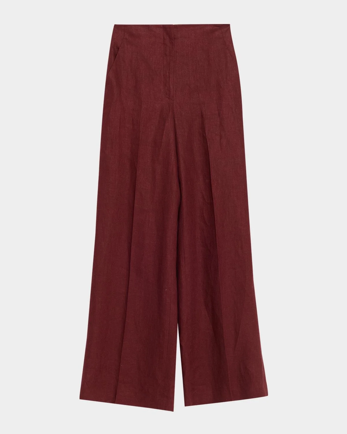 Thames Wide-Leg Linen Pants - 1