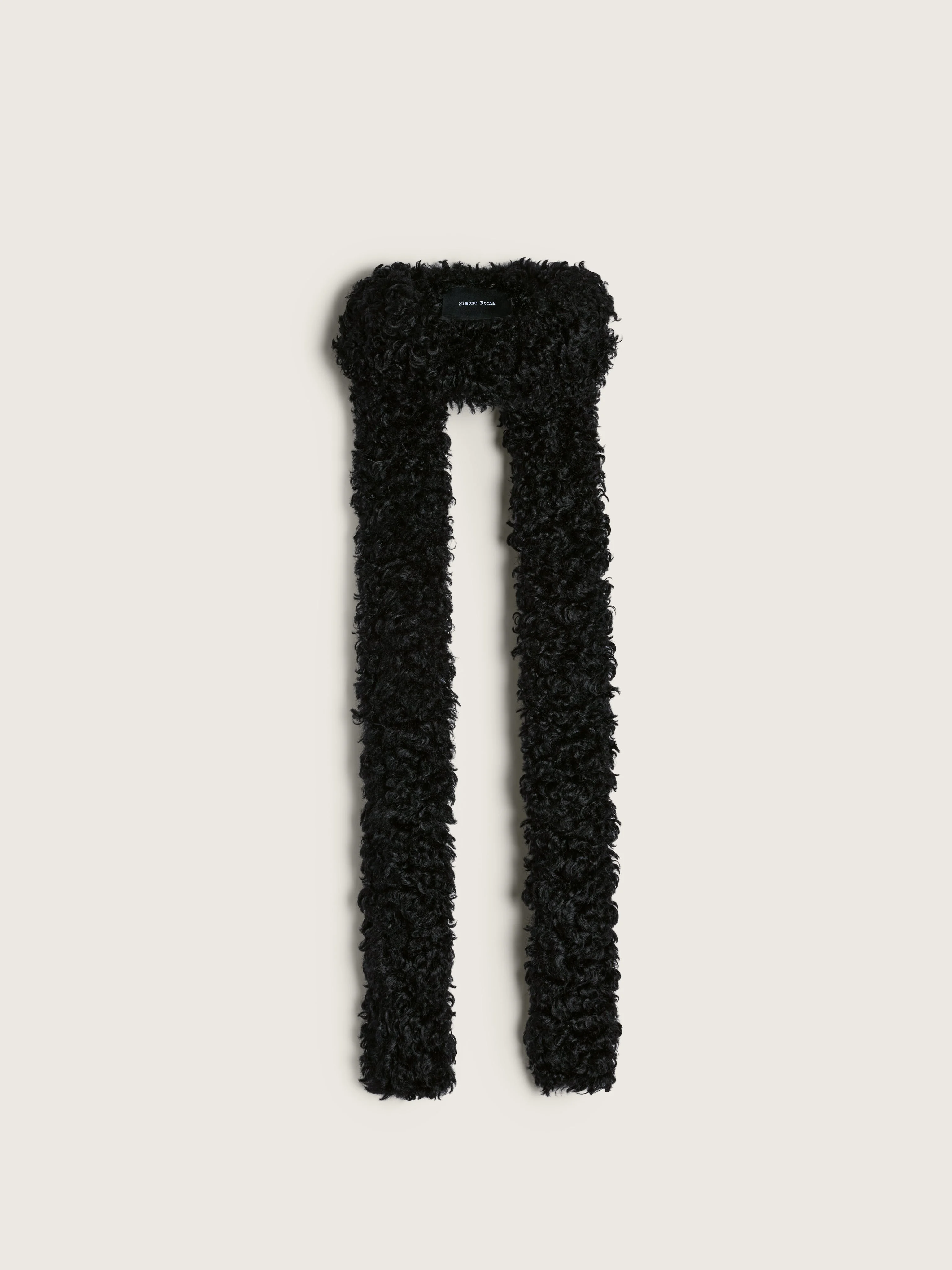 Skinny Faux Fur Scarf - 1