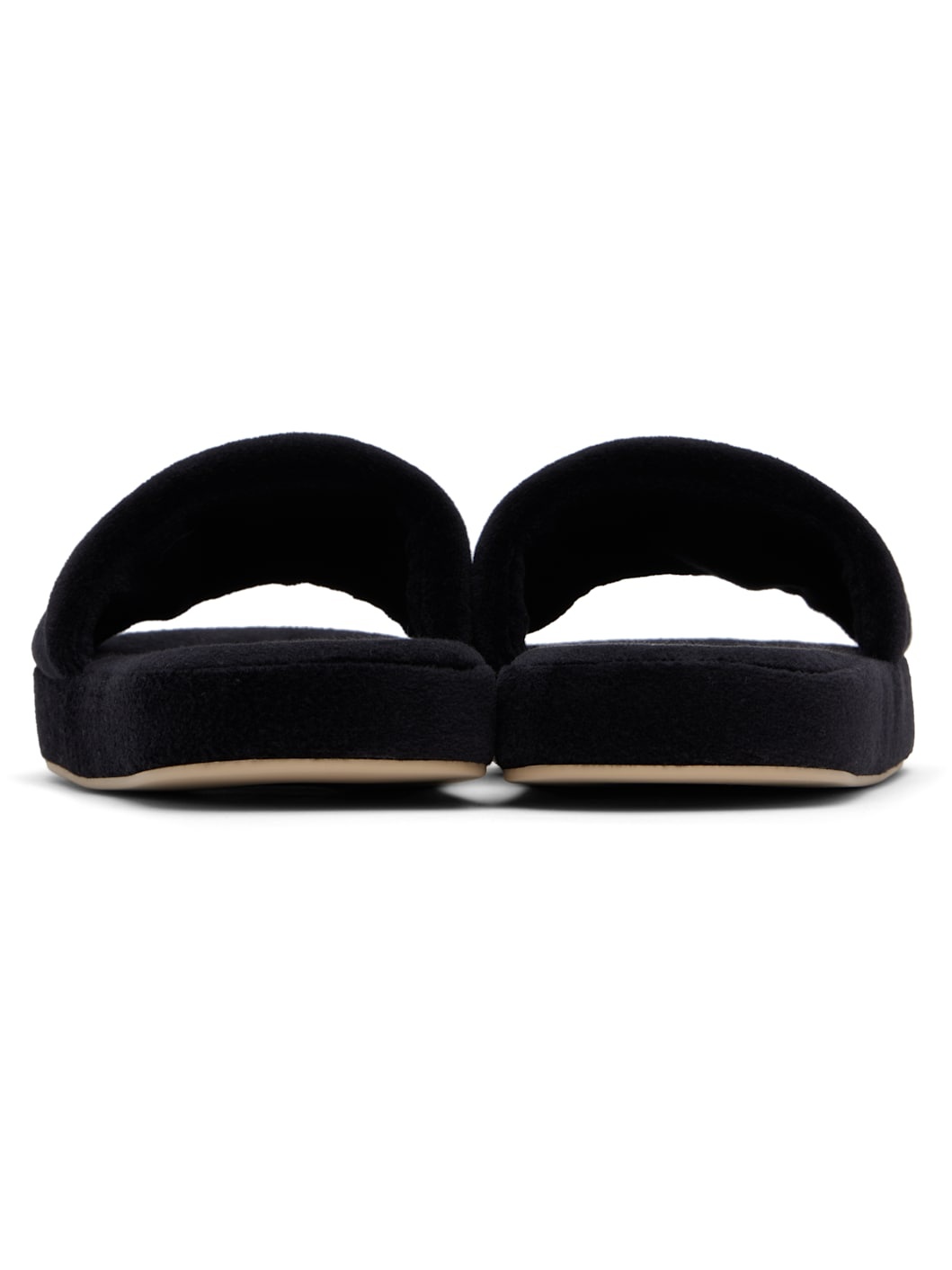 Black Pillow Slippers - 2