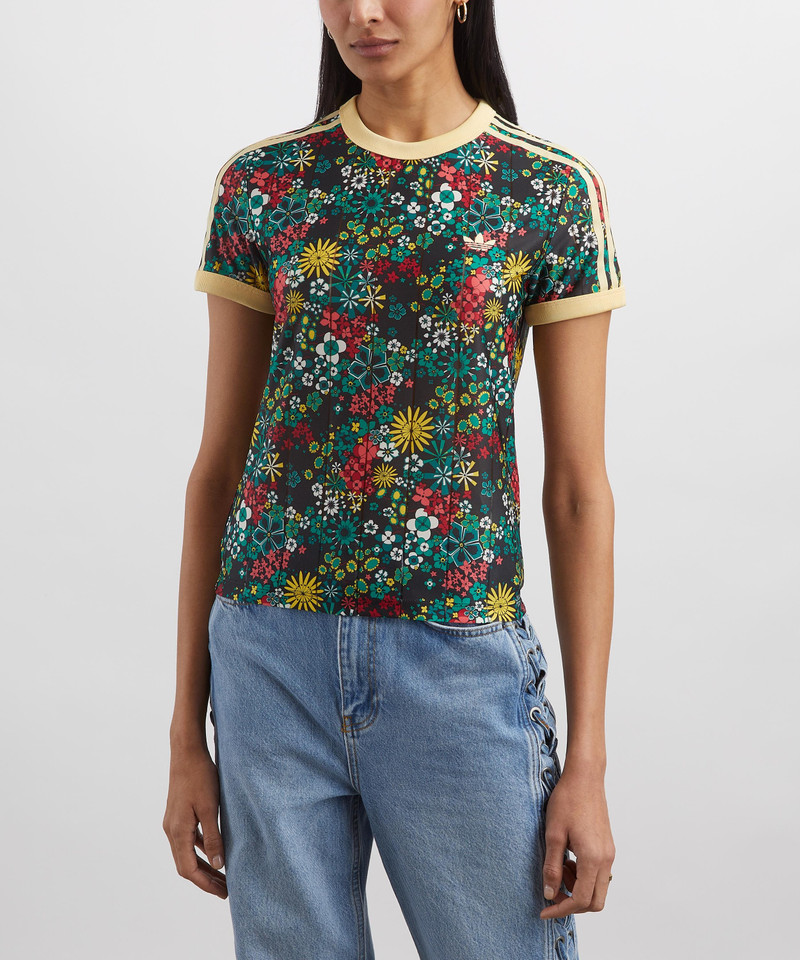 adidas x Liberty London 3-Stripes Slim T-Shirt outlook