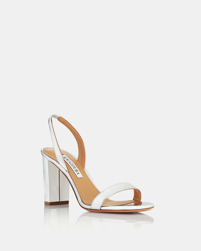 AQUAZZURA So Nude Block Sandal 85 outlook