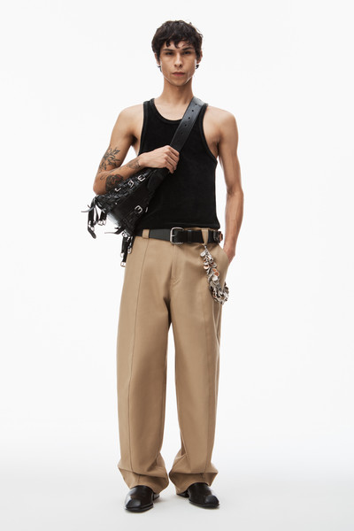 Alexander Wang elasticated tailored trouser in twill outlook